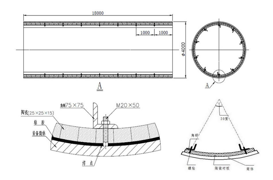 j9国际集团特瓷混合机陶瓷衬板装置规划